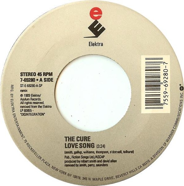 The Cure - Lovesong.