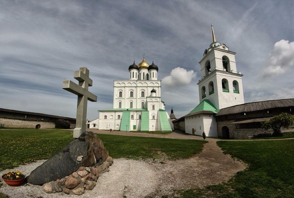 Грифон Псков Кремль